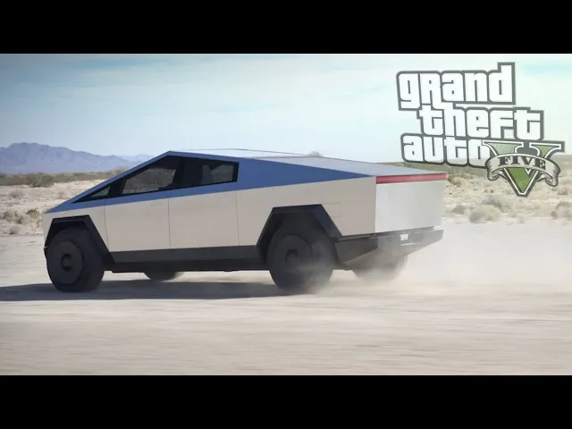 Cybertruck / GTA 5 Tesla Mods