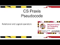 CS Praxis II PseudoCodePart1
