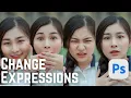 How to Change Facial Reaction Using AI tool in Photoshop Beta