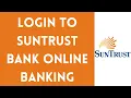 Suntrust Bank Online Banking Login SunTrust Online Login
