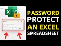 How to Password Protect an Excel Spreadsheet Step-by-Step
