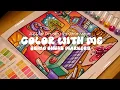 Color with me ASMR Little Corner by Coco Wyo using Ohuhu markers