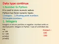 Revision Tour XII 2020 Variables and Data Types