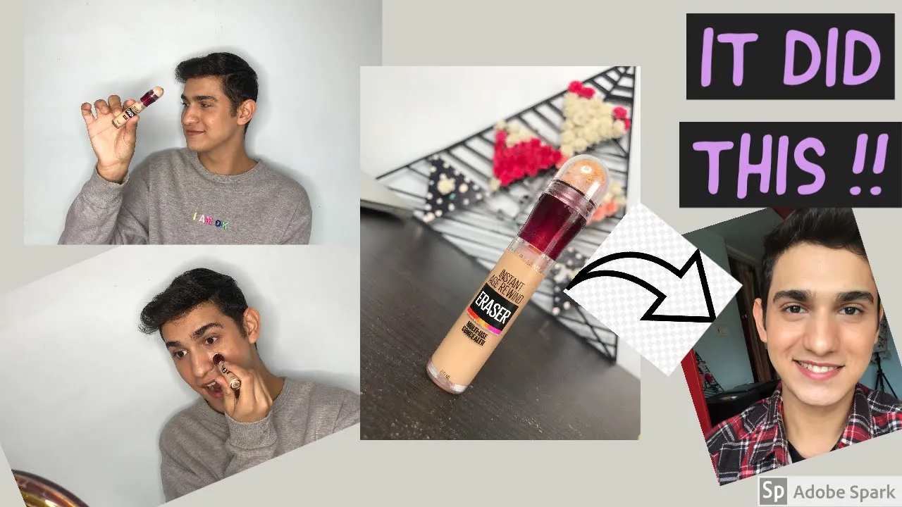 Maybelline Dewy+Smooth and Age Rewind Concealer First Impression