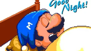 Super Mario Bros Sleeping GIF Good Night With Sound Effects