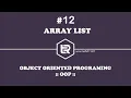 Belajar ArrayList Pada Pemrograman Java Berorientasi Objek Part