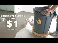 DIY SELF LEVELING CONCRETE FLOORS 1 per square foot