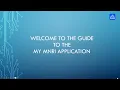 MyMNRI app Getting Started