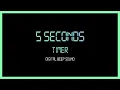 5 Seconds Every Seconds Beep Sound Digital Timer