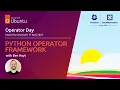 Operator Day Europe 2023 Python Operator Framework and Secrets for K8s Charms with Ben Hoyt