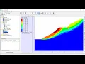 Safety Factor Contour of Slopes FOS in FLAC software slope stability analysis