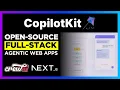 Building Full Stack AI Agent Apps with CopilotKit CrewAI