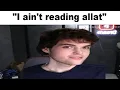 I ain t reading allat