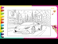 Lamborghini Huracan Coloring Pages Satisfying Coloring Pages