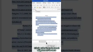 Set A Hanging Indent In Microsoft Word EASIEST Trick 
