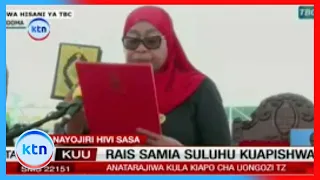 Samia Suluhu Aapishwa Kama Rais Wa Tanzania 