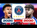 JE SIMULE L'AVENIR DU PSG SUR FC25 !!