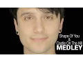 Download Lagu Ed Sheeran - Shape Of You / Castle On The Hill Medley (Future Sunsets Cover) | David Michael Frank