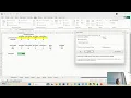 Optimization in Excel