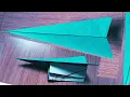 Download Lagu How to make Competition🏆Winning Paper Airplane flies far 1000 feet !! Fold best unique origami plane