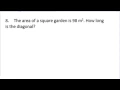 Geometry A Final Exam Review Part 1