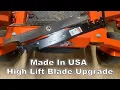 Bad Boy Mowers Blade Upgrade - Install