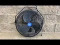 iLiving 18' Wall Mounted Variable Speed Indoor Outdoor Weatherproof Fan Review