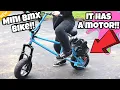 I Got A Gas Mini BMX Bike Can I Trick it at the skatepark