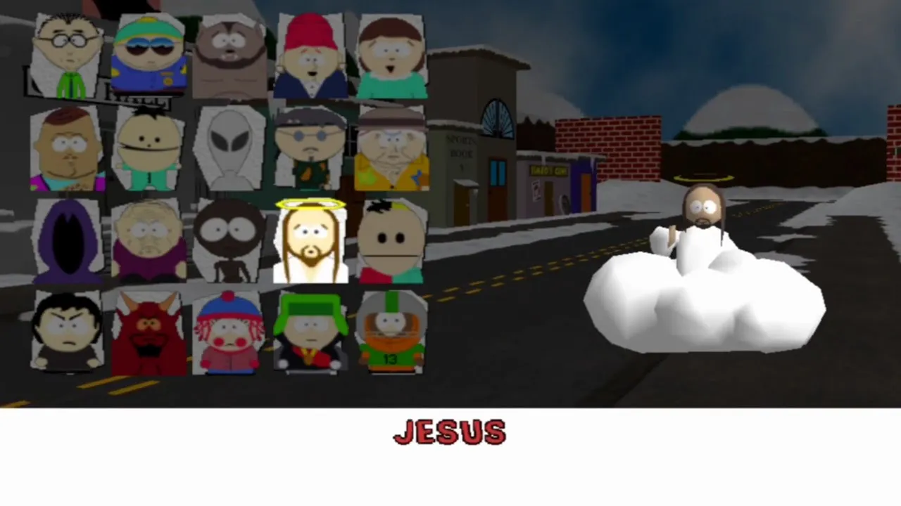 South Park Rally: Character Select Quotes