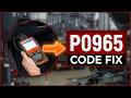 How To Fix P0965 Code - Transmission Pressure Control Solenoid B Repair