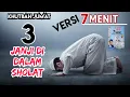 Download Lagu Khutbah jum'at 7 menit. tiga janji di dalam sholat