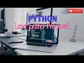 Love Proposal using Python