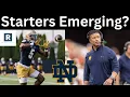 Notre Dame Football Fall Camp Buzz Starters Beginning To Emerge