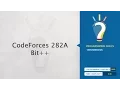 CodeForces 282A - Bit plus plus