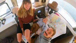 BOAT LIFE: Mapping our Trip down the Coast! Ep.242