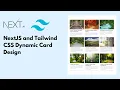NextJS ReactJS and Tailwind CSS Dynamic Card Design