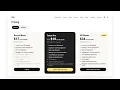Modern Pricing Page Using Only HTML CSS Minimal JavaScript Web Design Tutorial