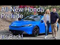The All-New Honda Prelude review A new twist on Prelude