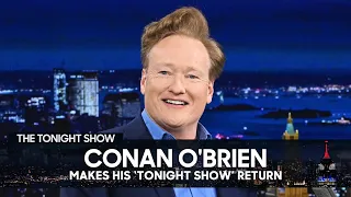 Conan O Brien Makes His Tonight Show Return and Reminisces on His Time Hosting Late Night