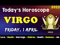 Aj Ka Din Kaisa Rahe Ga Virgo Daily Horoscope Horoscope Today Aj Ka Din 01 April 2022