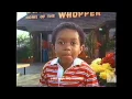 Rare Commercial Vault Emmanuel Lewis Burger King 1983