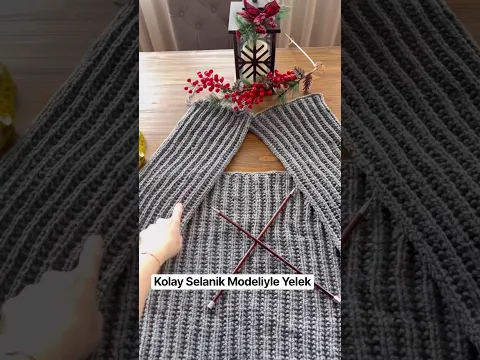 Kolay Selanik Modeli ile Pratik Yelek