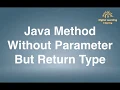 58 Java Method Without Parameter But Return Type Online Training Download app from below link