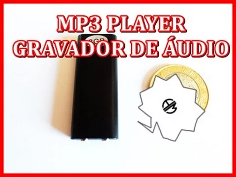 Download MP3 MINI GRAVADOR DE ÁUDIO MP3 PLAYER - HM
