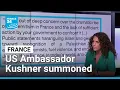 Download Lagu France furious after US ambassador writes to Macron alleging antisemitism, summons envoy