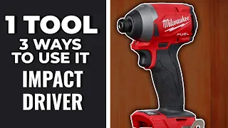 Impact Driver 1 Tool 3 Ways To Use It - Ace Hardware