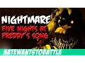 Download Lagu NateWantsToBattle: Nightmare [FNaF LYRIC VIDEO] FNaF Song