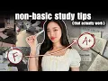 how to be the PERFECT student non-basic study tips that will transform your grades