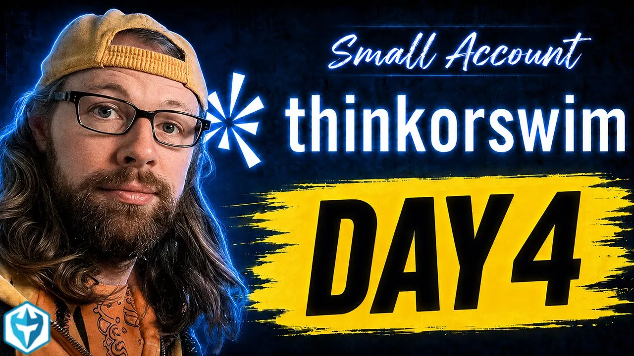 Trading a Chinese Short Squeeze! ThinkorSwim Small Account Challenge Day 4: video thumbnail