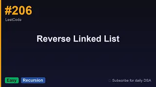 LeetCode Reverse Linked List LeetCode Explained Step by Step